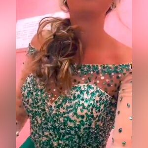 Gorgeous Emerald Green Mori Lee